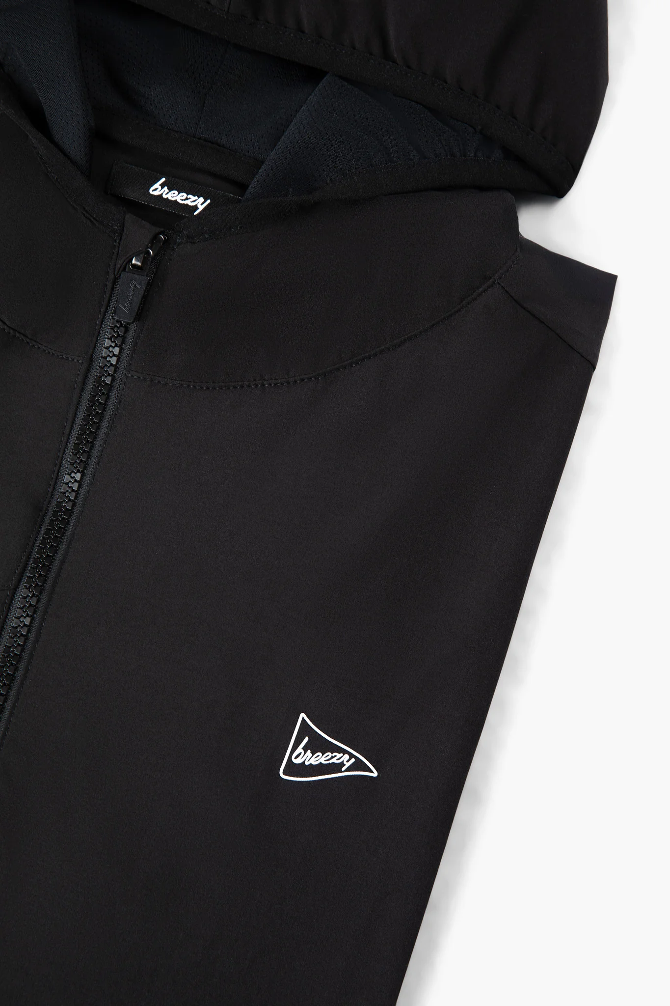 The Breezy Rain Jacket Black - Image 7