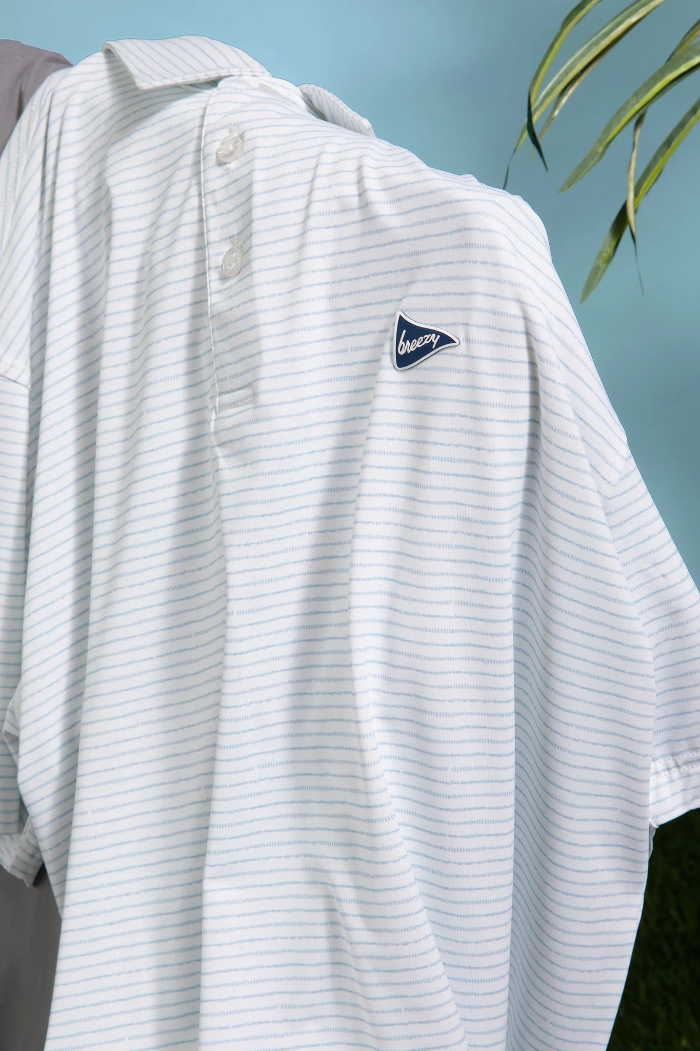 The Pebbled Stripes Polo - Image 10