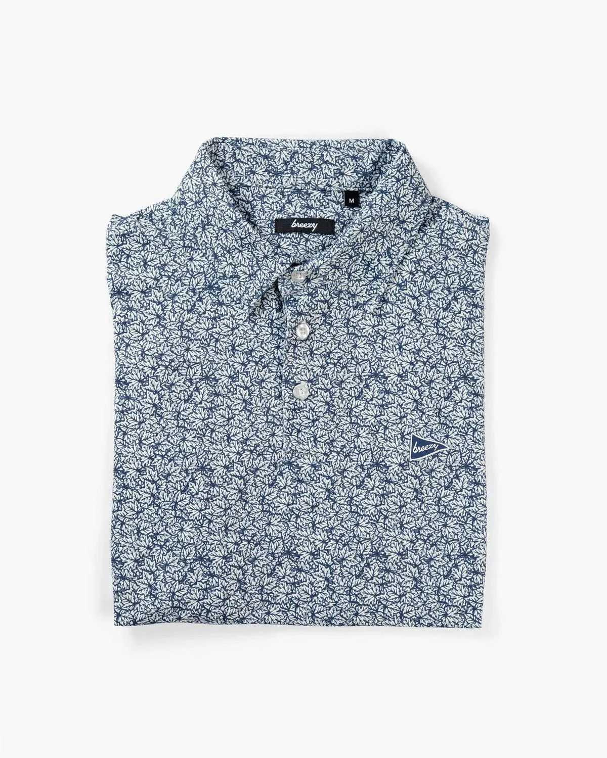The Raking Leaves Navy Polo - Image 3