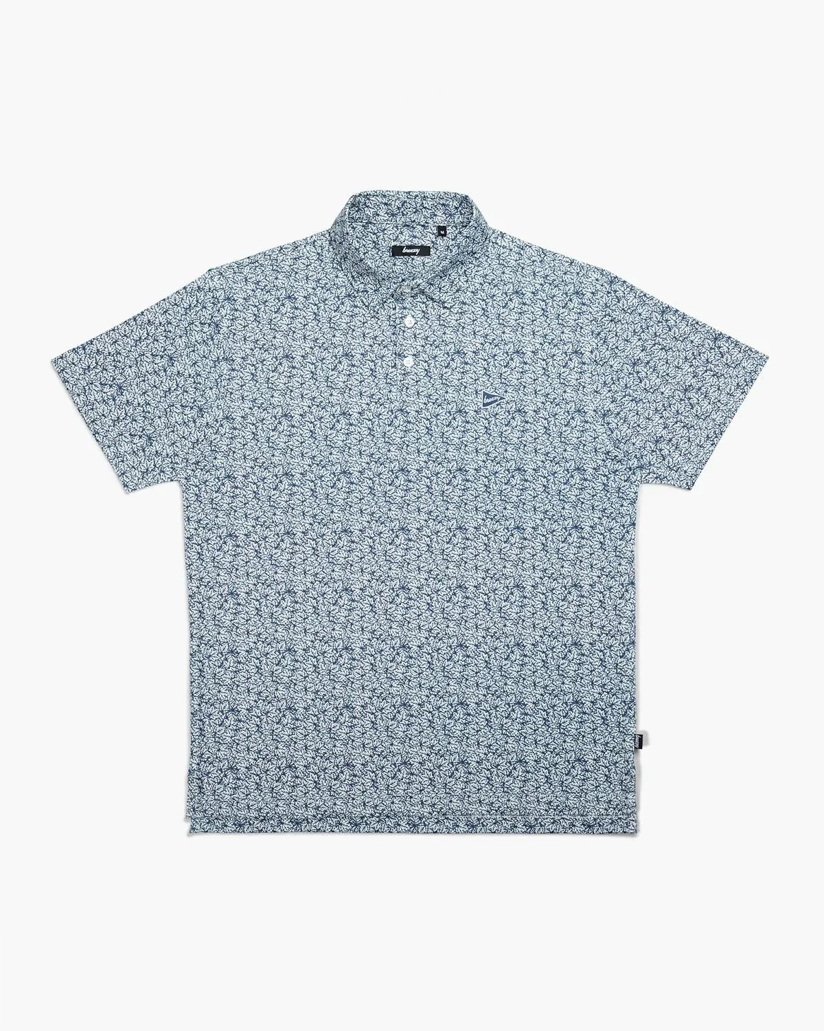 The Raking Leaves Navy Polo - Image 5