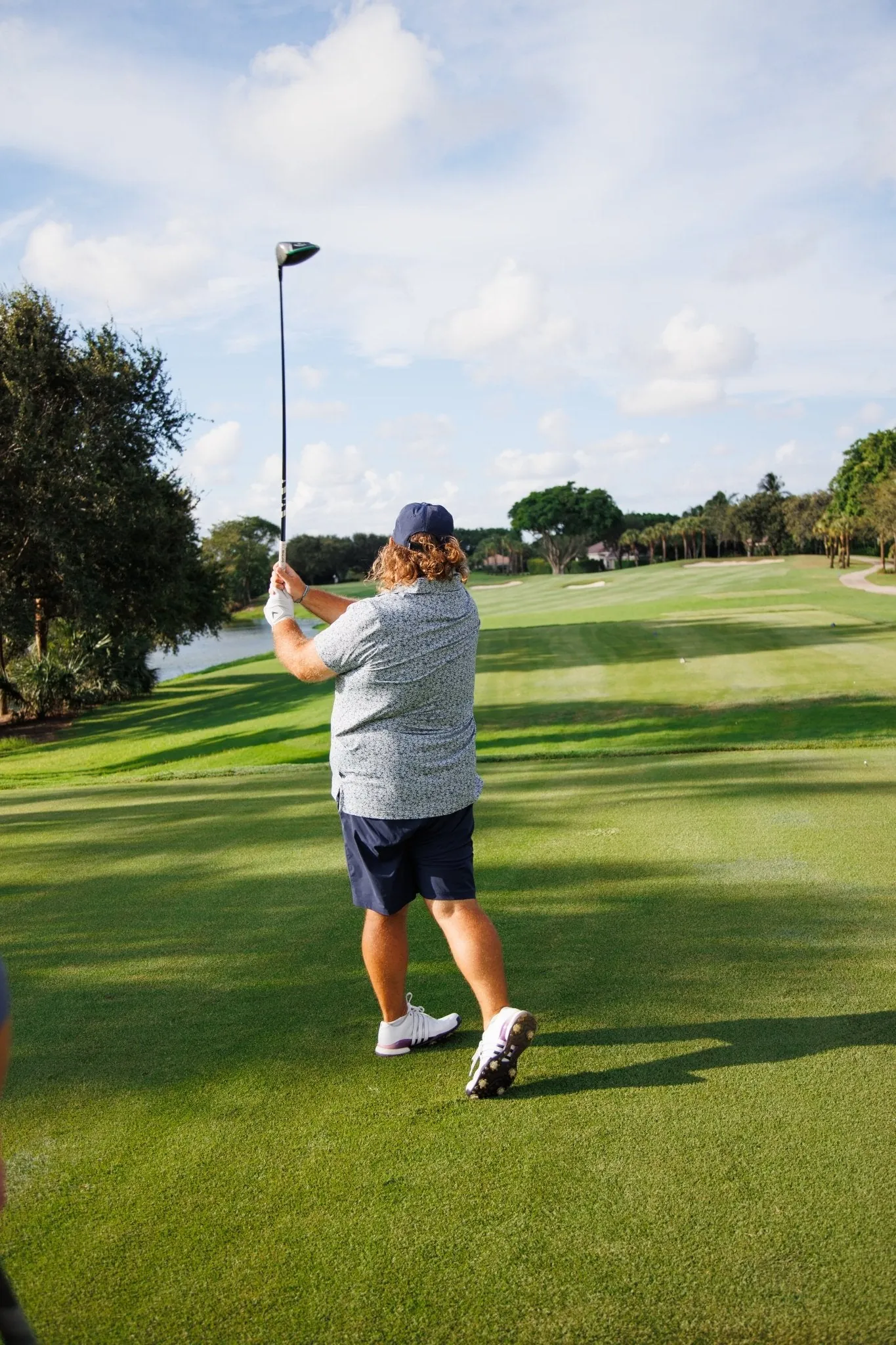 The Raking Leaves Navy Polo - Image 6