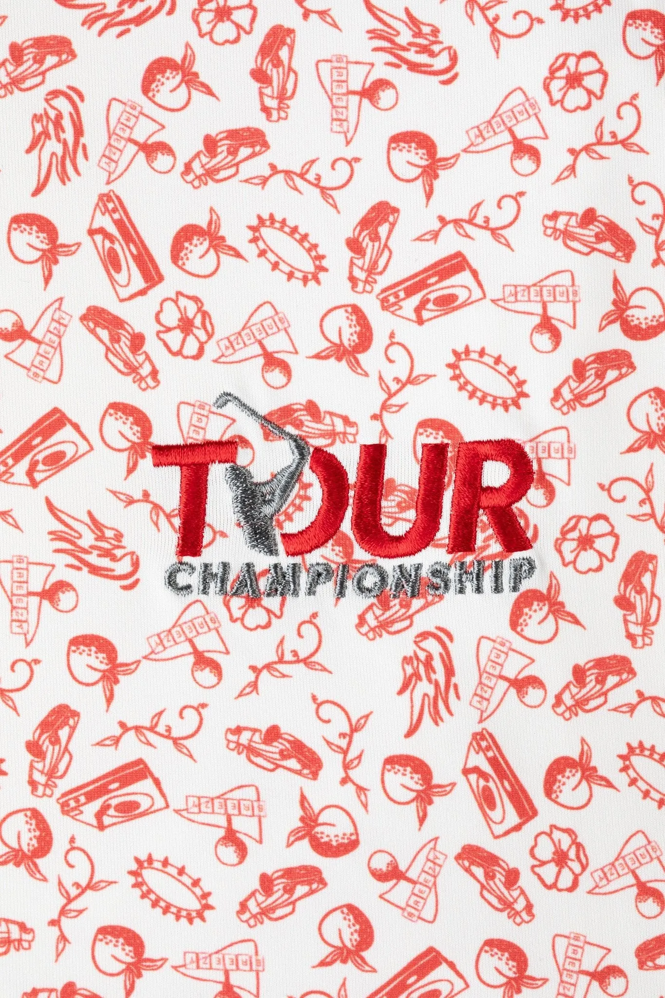 Tour Championship x Breezy The Vintage Peach State Polo Red - Image 4