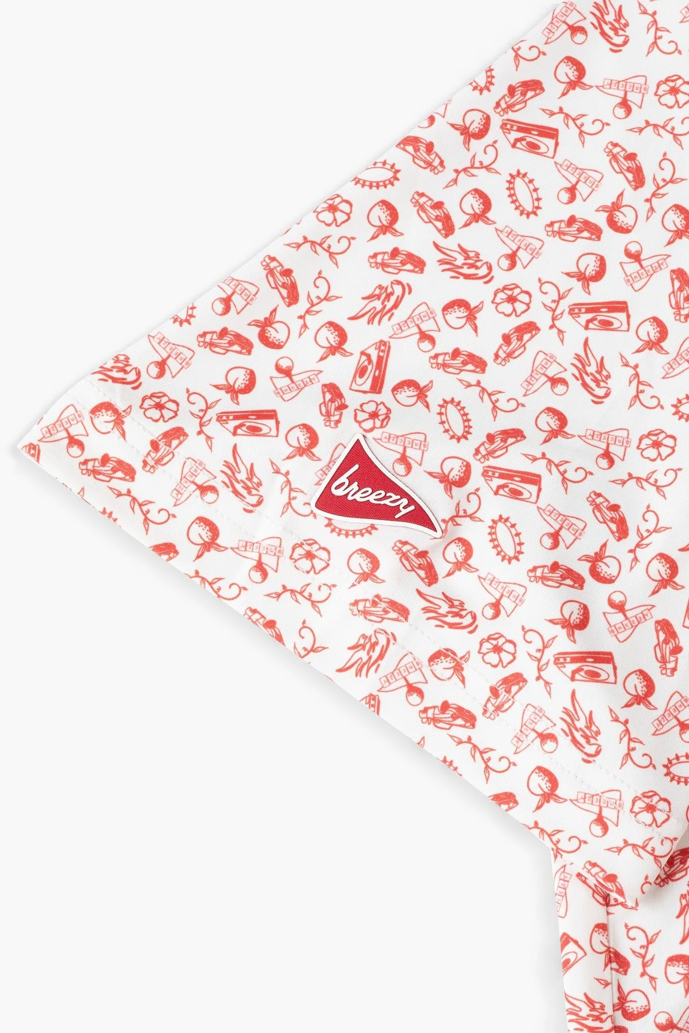 Tour Championship x Breezy The Vintage Peach State Polo Red - Image 8