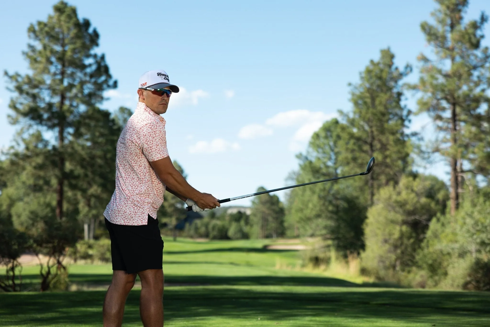 Tour Championship x Breezy The Vintage Peach State Polo Red - Image 9