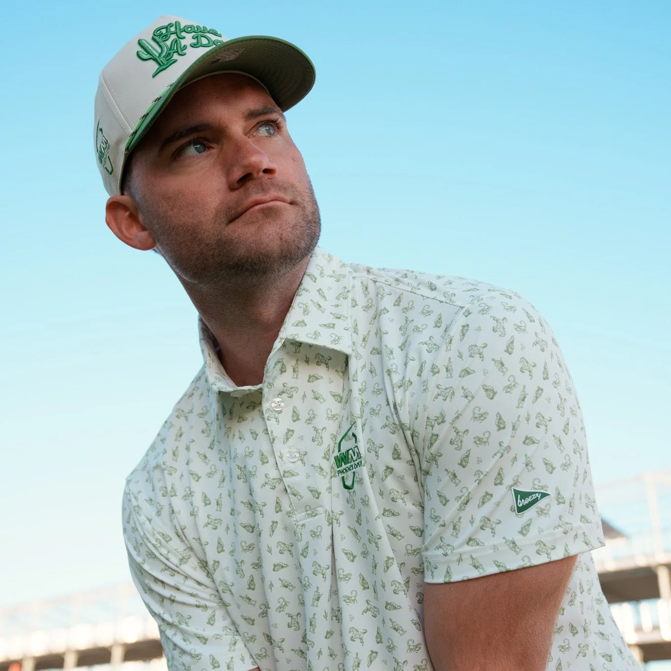 WM Phoenix Open x Breezy Caddy Creatures Polo - Image 4